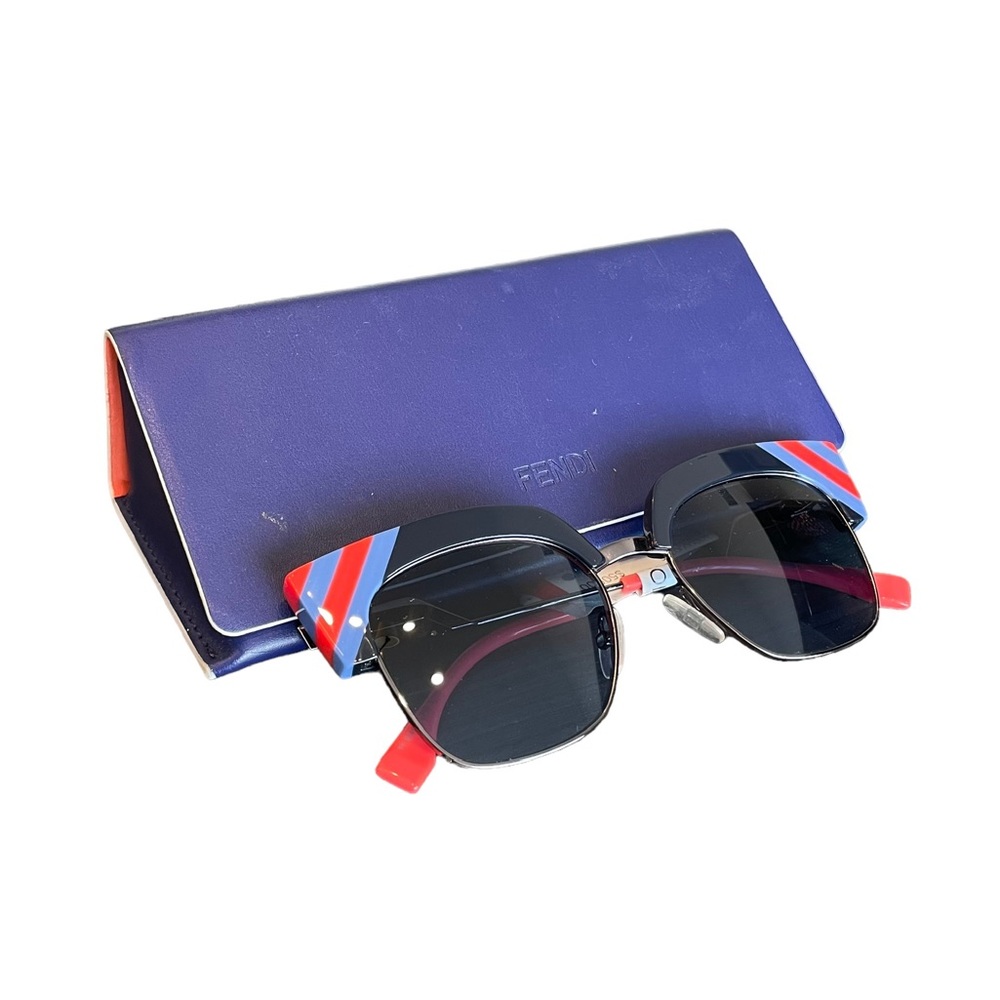 Fendi Abstract Frame Sunglasses